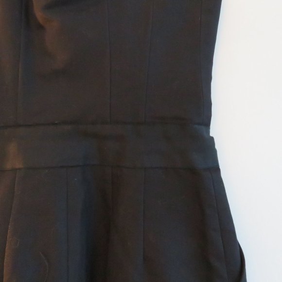 JENNI KAYNE Black Strapless Silk Lined Bustier Mini Dress - Size US 2 - Picture 11 of 16